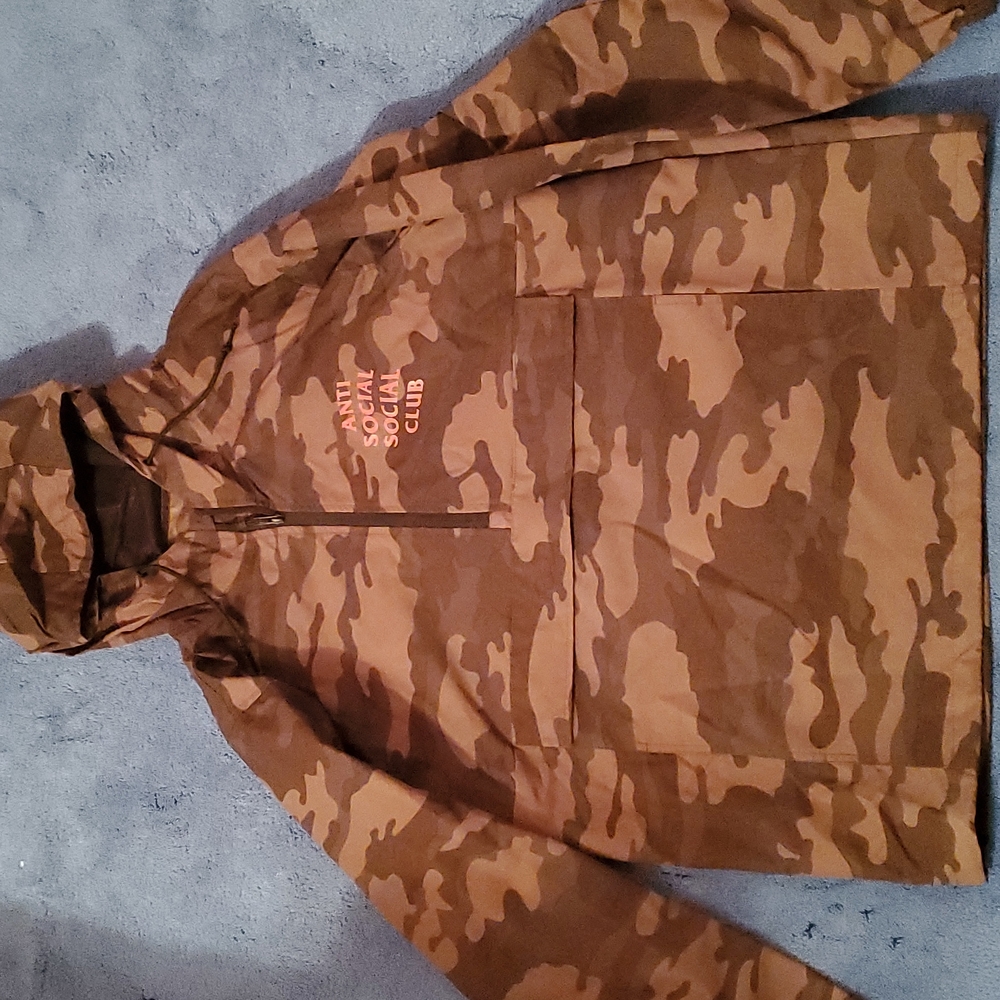 Anti social social club hooded jacket